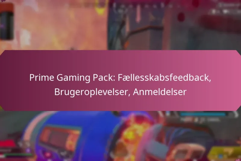 Prime Gaming Pack: Fællesskabsfeedback, Brugeroplevelser, Anmeldelser