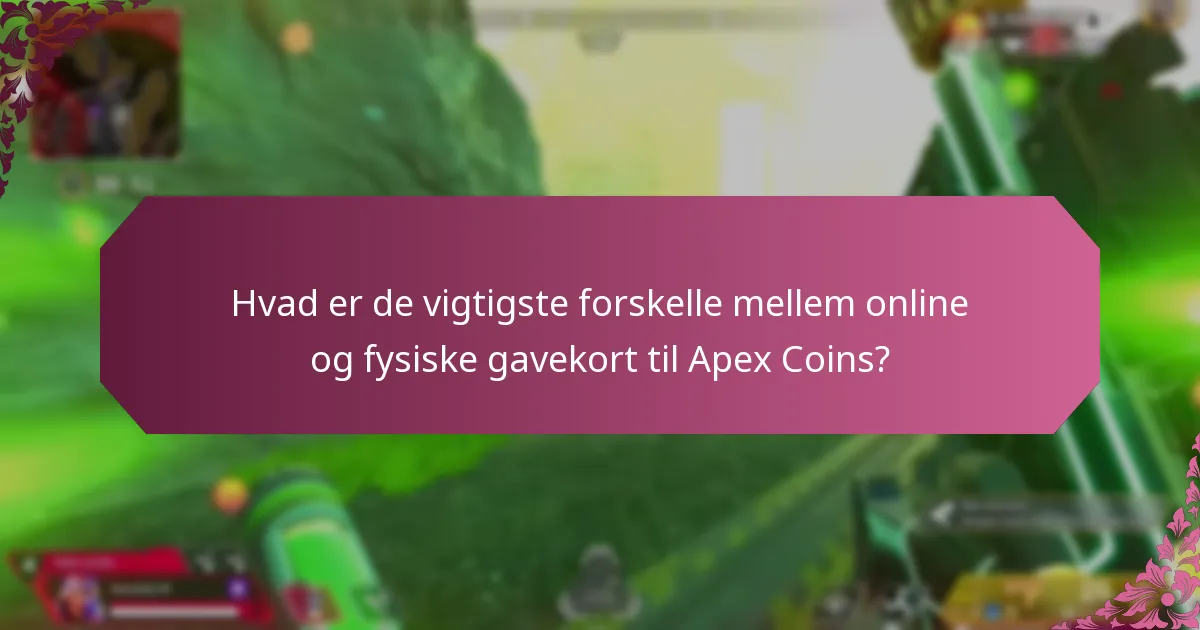 Hvilke er de bedste muligheder for at købe gavekort til Apex Coins?