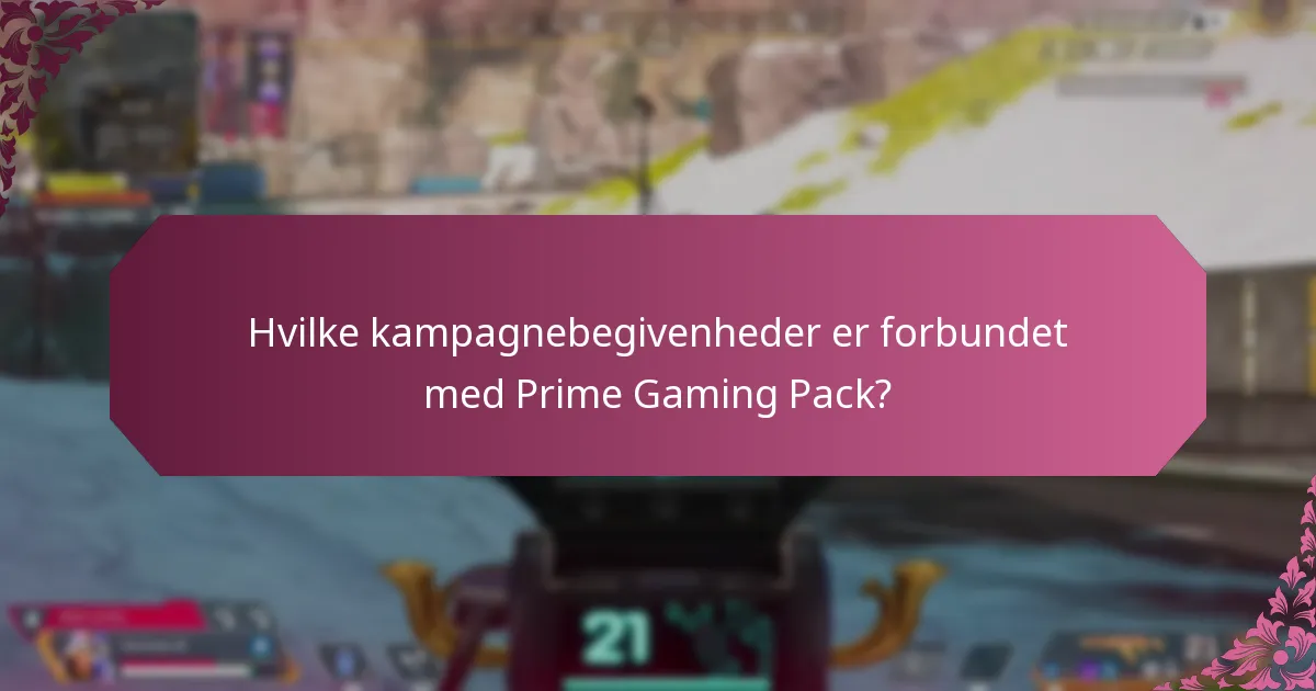 Hvilke særlige partnerskaber forbedrer Prime Gaming Pack?